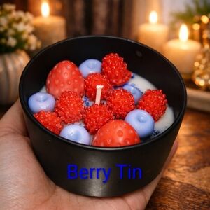 Scented Candle in Black Holder